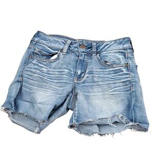American Eagle Outfitters  Midi Shorts Super Super Stretch Women's Size 4
